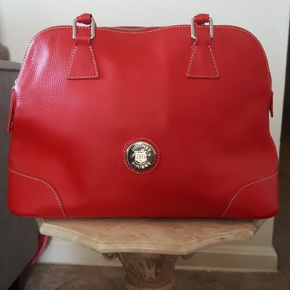 Dooney & Bourke Red Leather Bag